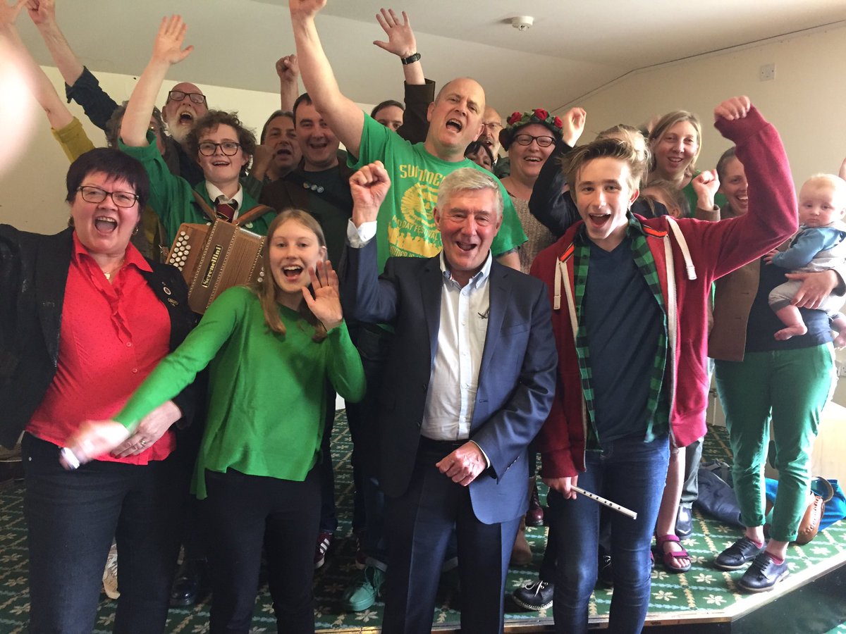 TonyLloydMP's tweet image. Celebration true Lancashire style with Littleborough's famous Oakenhoof Cloggers. I'll be a champion for all that is good about our town.