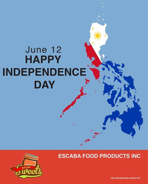 escaba_sweets's tweet photo. Celebrating 119 years of Philippine Independence.
#EscabaSweets #PhilippineIndependece #Kalayaan #119th #Philippines #Peace #Freedom https://t.co/qEdqI4DC6Y