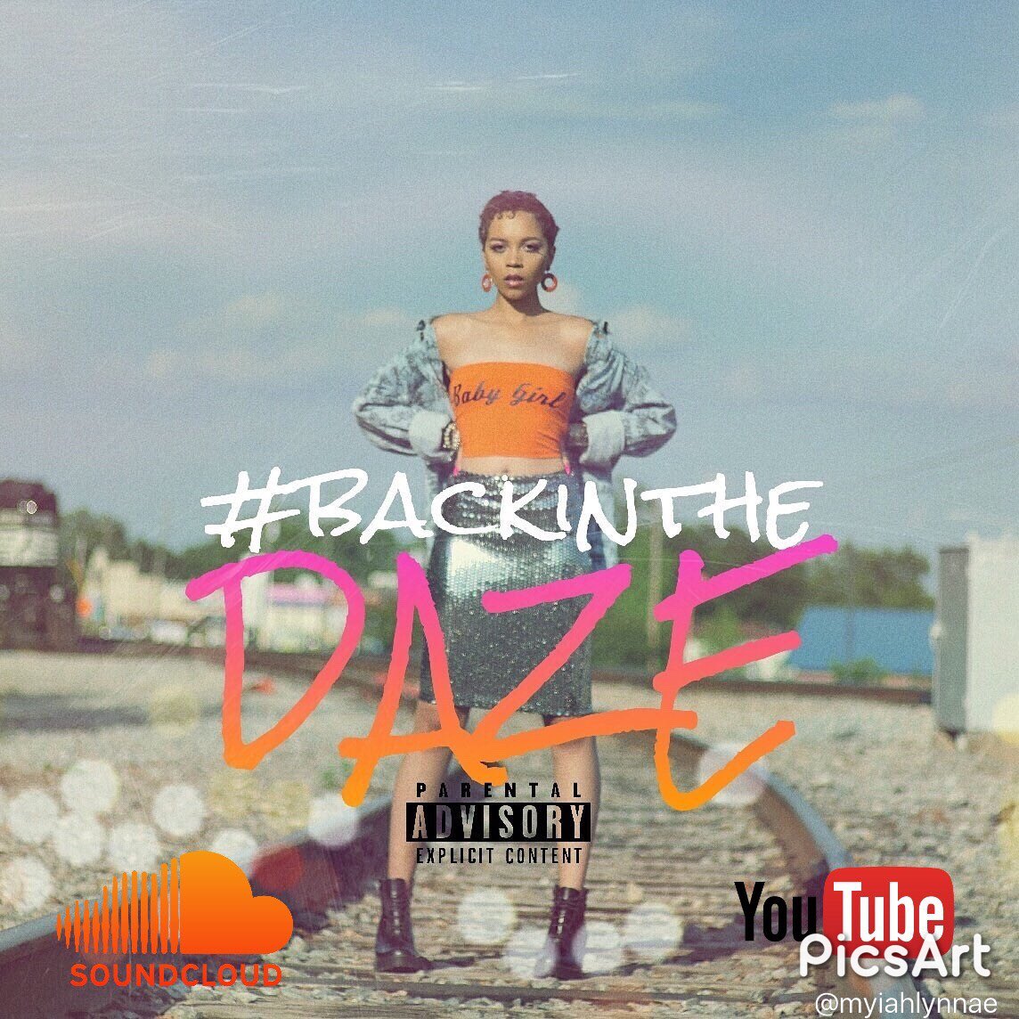 Myiahlynnae's tweet photo. #backinthedaze is OUT NOW on SoundCloud &amp; YouTube 😍🌺⚡️ ••• COMIN SOON 2 : iTunes, Spotify, Tidal, &amp; ALL other major digital outlets ⚡️⚡️•• https://t.co/TeaD7K9N1w