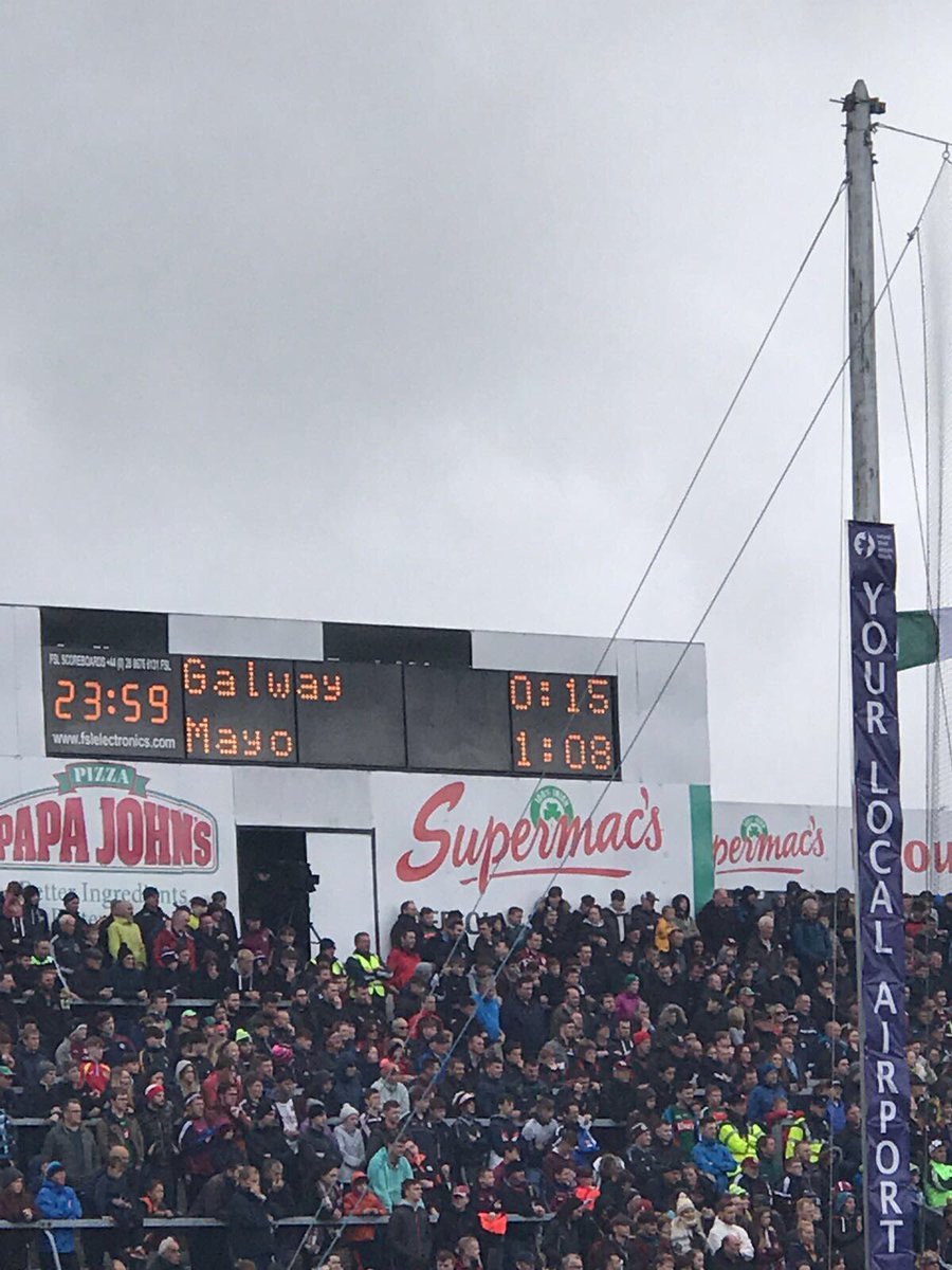 Irelandwest's tweet photo. Galway in control with ten minutes to go #WinningTheWesht https://t.co/BWsT2QaujI