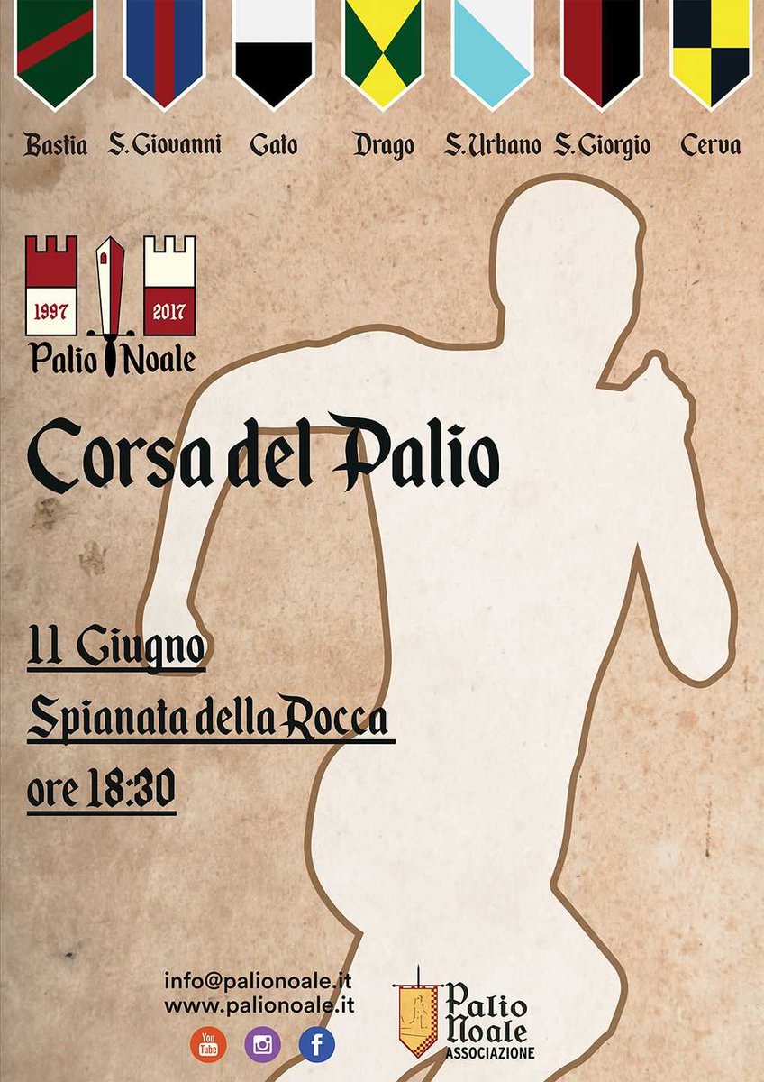 ContradaBastia's tweet photo. Alle 19 inizierà la #corsa del #palio2017! Venite a tifare #bastia ed a supportare i nostri atleti! Viva la #contrada Bastia 💚❤️ https://t.co/w4VCUle94i