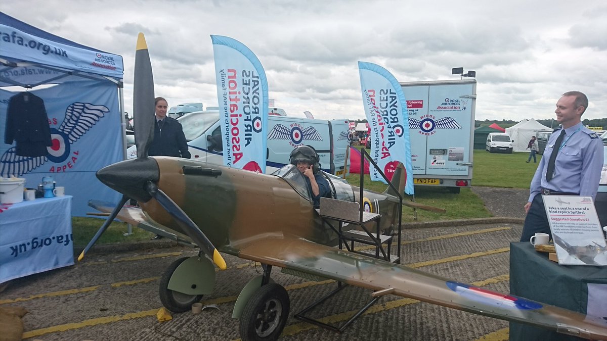 Cadet Camron Donnelly attempting to put the Air in Air Cadets.  #Cosford17 #cosfordairshow #RAFCosford #whatwedo