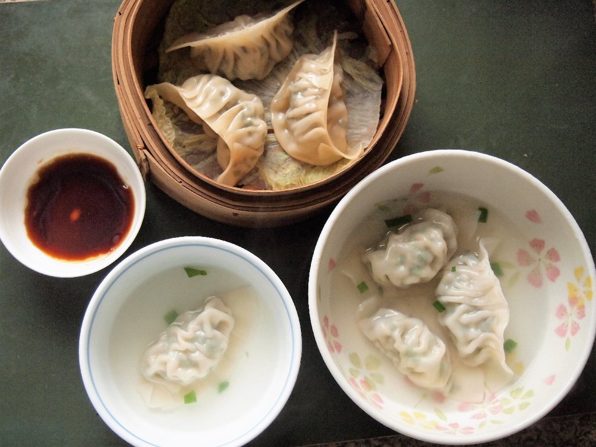 MaMa_Lee's tweet photo. Homemade pork and Chinese chives dumplings in chicken broth
https://t.co/R7FhTrFVC9
#chinesedumplings #porkandchives #chinesefood https://t.co/dMjfnfnDgM