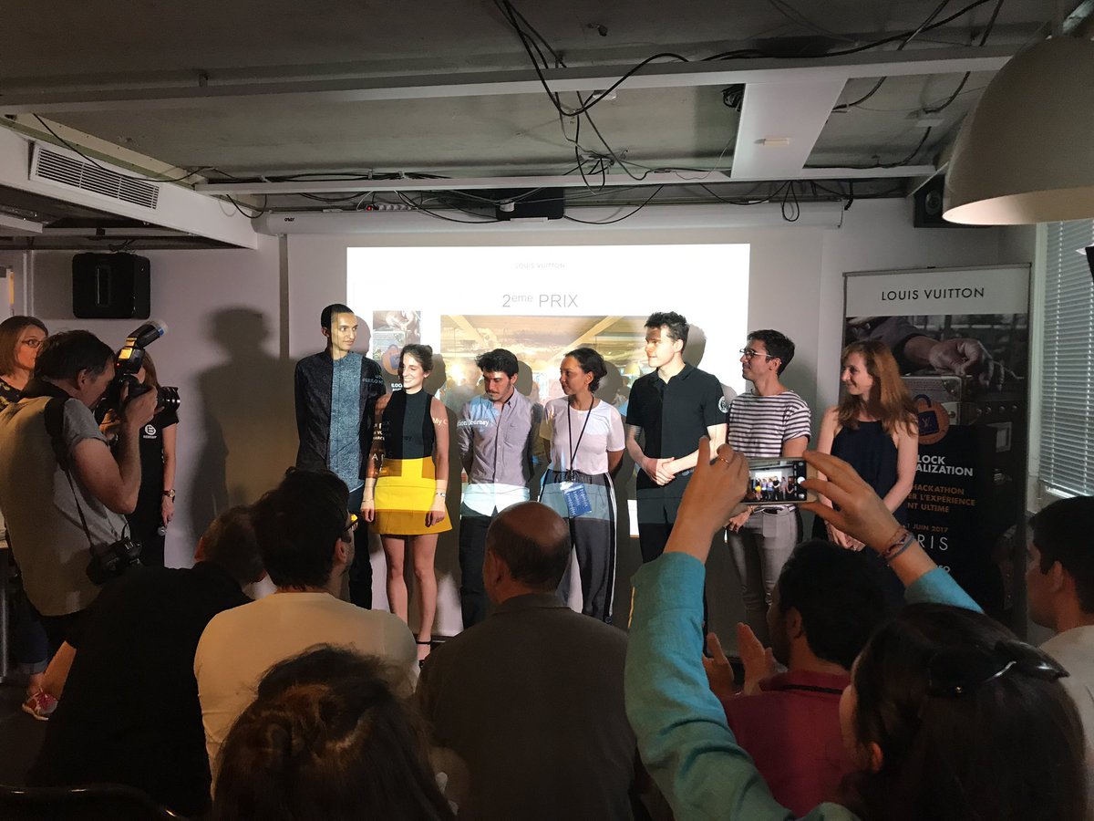 ConfigureID's tweet photo. These all stars won second with their storytelling and emotional connection concept! #hackathonLV - SW https://t.co/KH5R1hINrx
