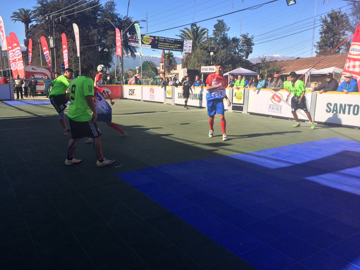 SpaTherapyChile's tweet photo. Partido en desarrollo @trimunipaine https://t.co/c2Wmm1smFl