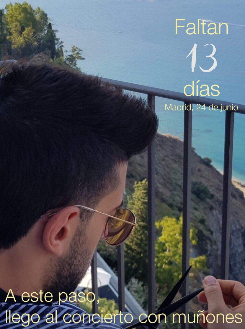 ilvololandia's tweet photo. ¿A quién no le quedan uñas de los nervios? 😁🎵🇪🇸 #ilvolo #unanottemagica #IlVoloEuropeantour2107 #ilvoloenEspaña #nochesdelbotánico https://t.co/PUsRZr5ScV