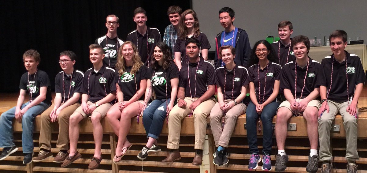 <a href="/FRCTeam20/">Team 20</a> seniors receive FIRST cords at our End of the Year Celebration.  Thank you to our families, sponsors, mentors, and supporters.
