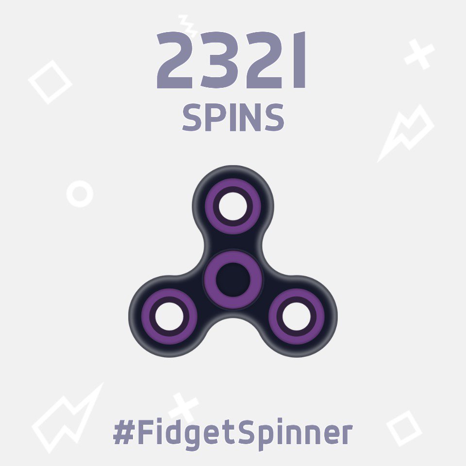 danescalona81's tweet photo. I've just scored 2321 spins in this new #FidgetSpinner game! https://t.co/BmsxVppXAp Can you beat me? https://t.co/1wEtxHVNDE