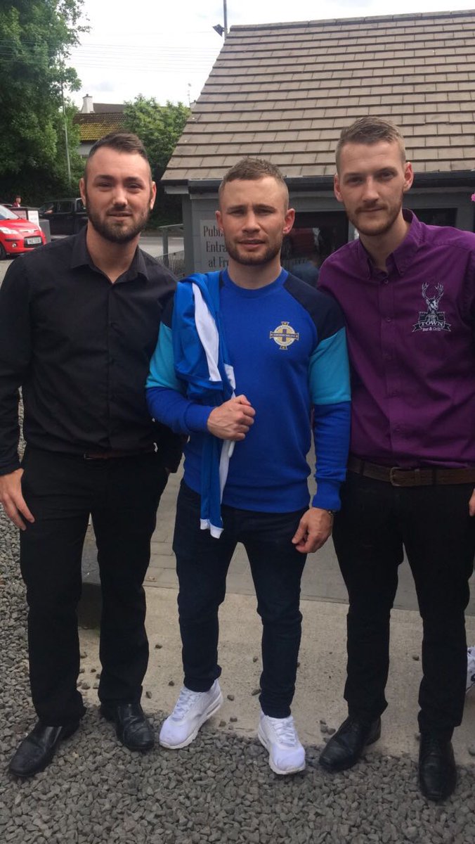 92KingMatt's tweet photo. @RealCFrampton @wilgie  the day that 2 worlds came together #frampton #tagchamps gentleman ...the pleasure was ours https://t.co/Zr3uttTSqy