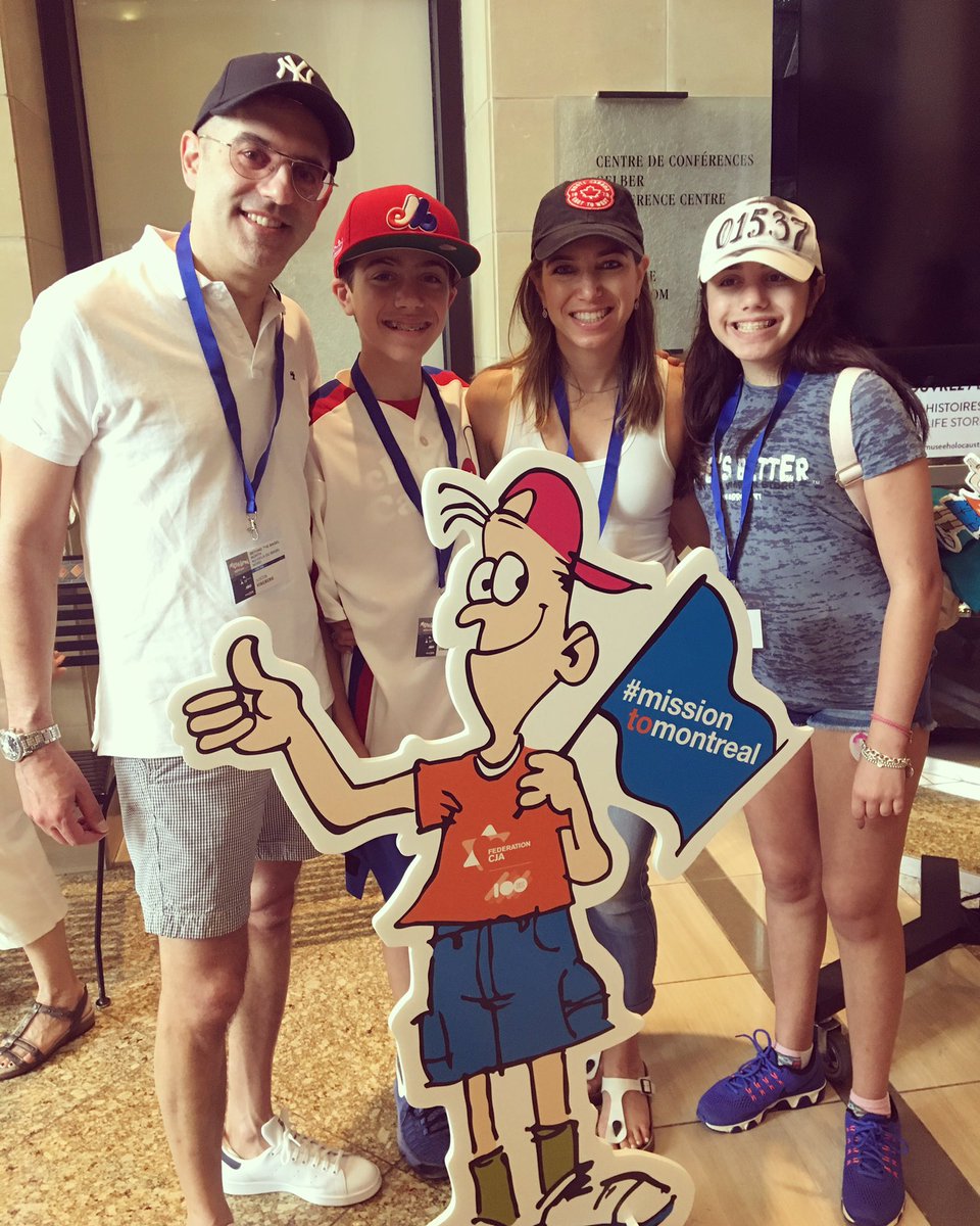 FederationCJA's tweet photo. Federation CJA's #missiontomontreal has begun! Follow along with our hashtag.
#federationcja100 #jewishmtl #mtl375 https://t.co/UVM29JOsjH
