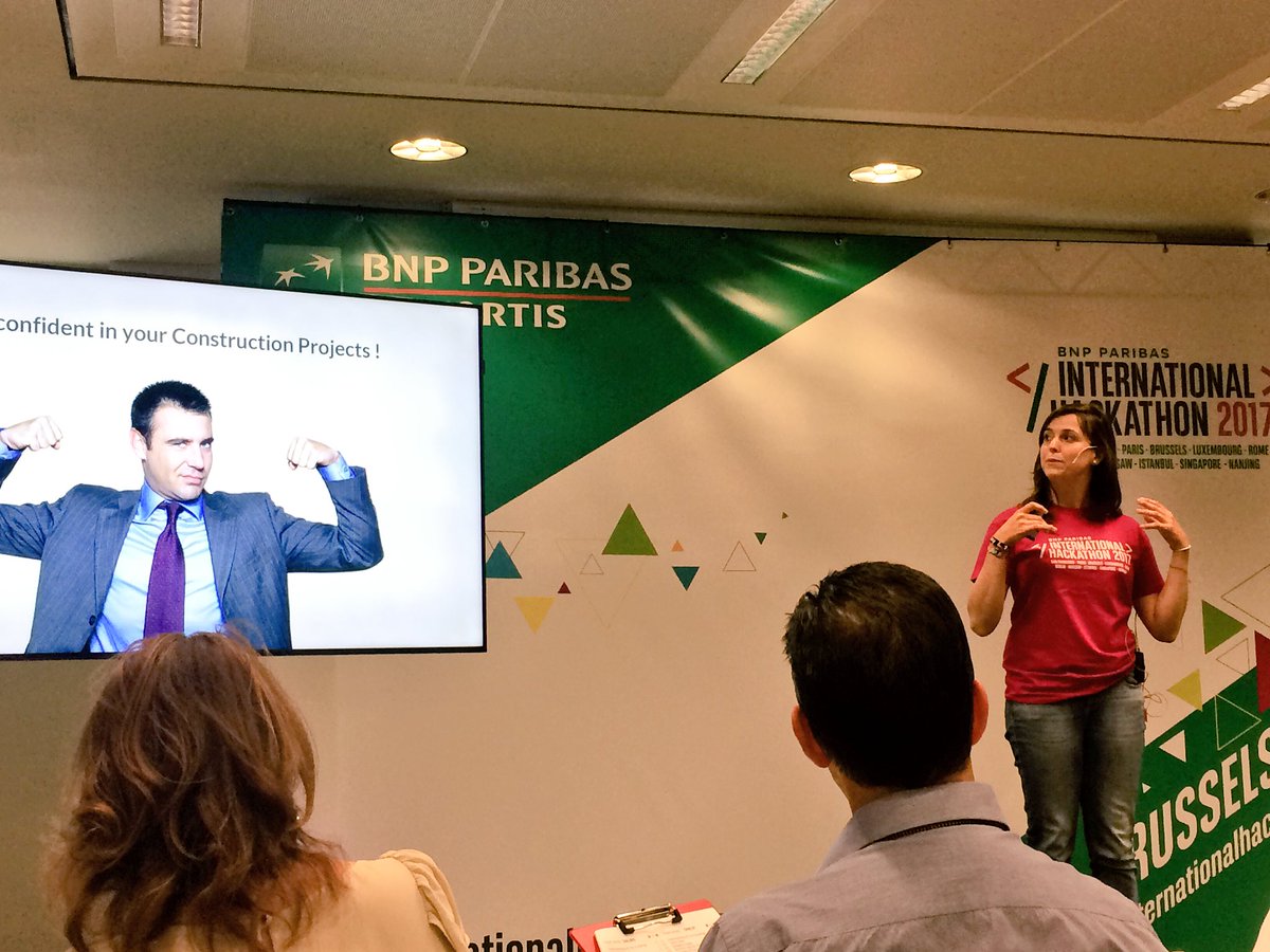 co_station's tweet photo. #smartbeam might just be the new revolution in construction projects #Internationalhackathon #brussels https://t.co/3UbDYmuJyy