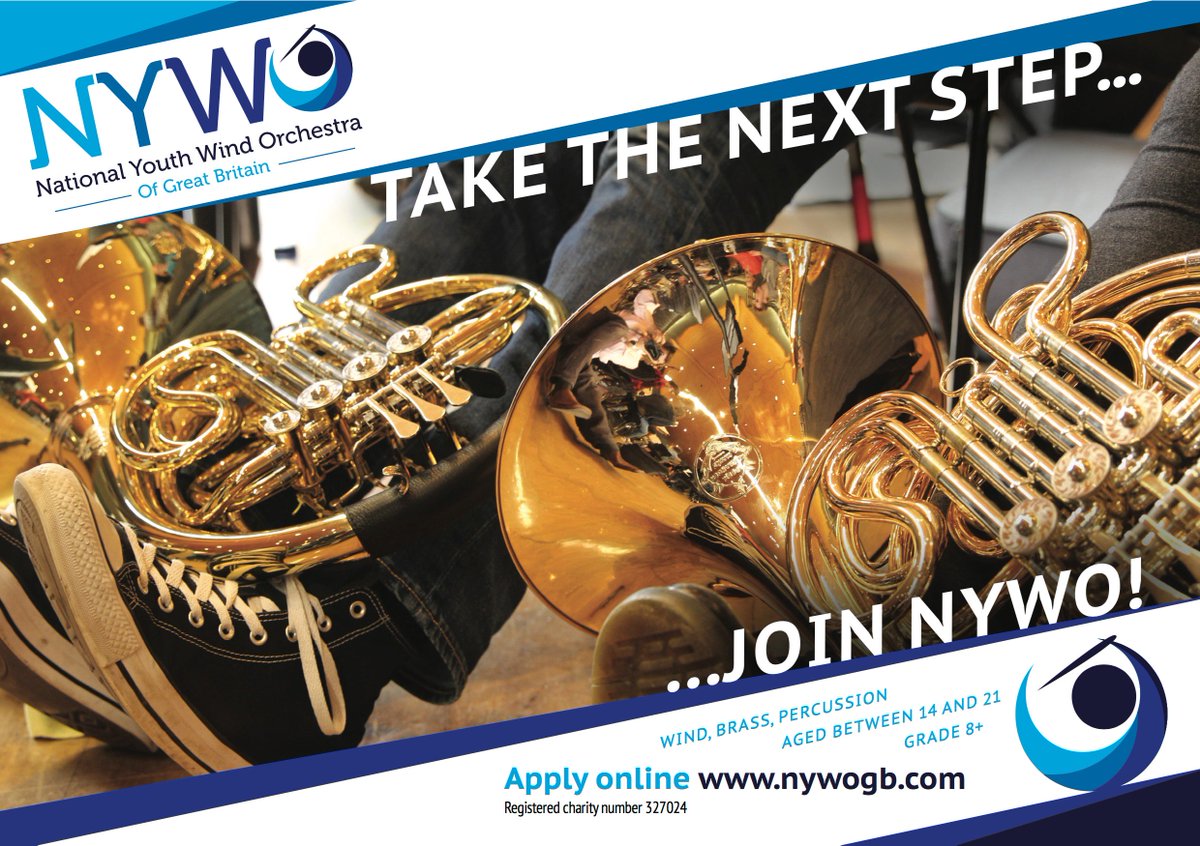 nywogb's tweet photo. Apply to join NYWO 2018! - https://t.co/GjClZTfJLB
Auditions are free. https://t.co/6EKnOYGO4i