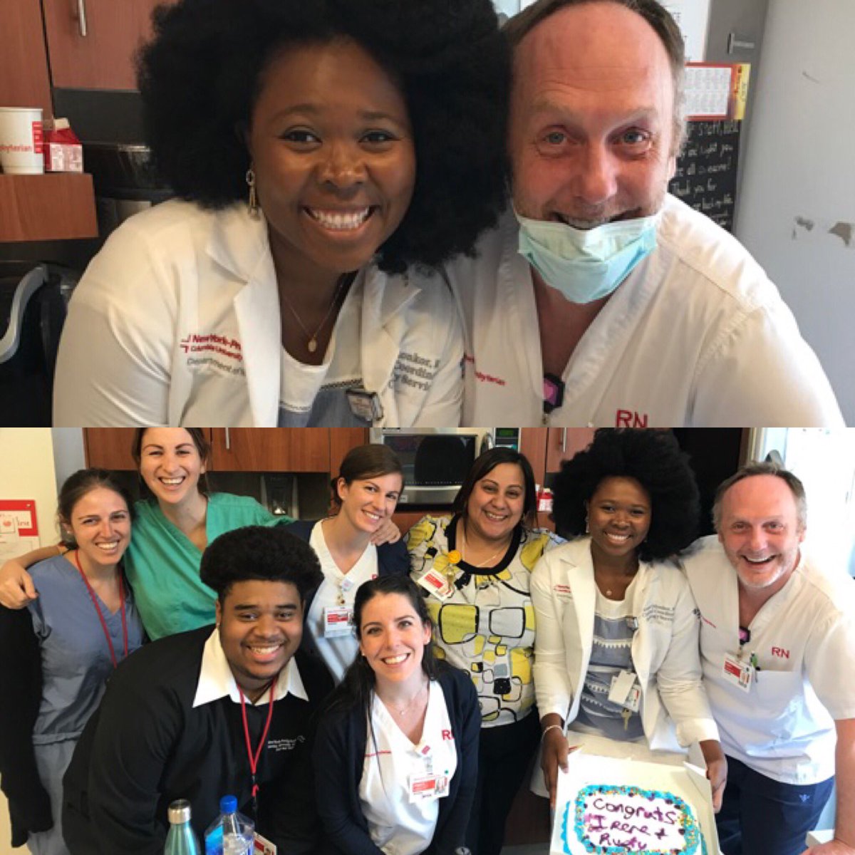 When you show up to work on a hot Sunday and get a surprise ice cream graduation cake! Thank you <a href="/BMT_HP11/">Harkness 11 BMT</a>. Made my whole day 🎉🎉
