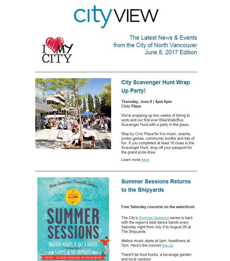 ICYMI, this week's #CityView e-news is ready & waiting for you right here: ow.ly/2ySk30crb4e  #NorthVan https://t.co/iXjLiu4Bt9