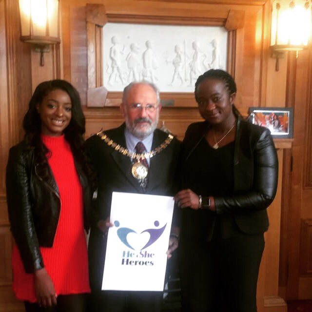 Mayor of Barnet! #HeForShe #nomoreviolence #enddomesticviolence #Advocatesforchange #TogetherStronger