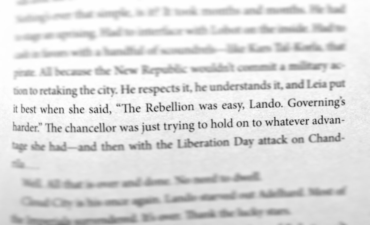 Morelenmir's tweet photo. Hey @ChuckWendig, did I just find a @HamiltonMusical reference in Aftermath: Empire's End? @Lin_Manuel #Force4Ham https://t.co/oHk0XnJuC4