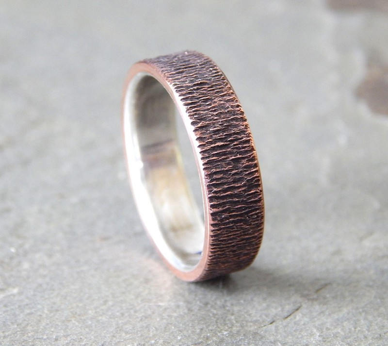 QuotesParables's tweet photo. WOODGRAIN Silver and Copper // 4-8 mm // Men's Wedding Rin… https://t.co/oENJc40xml #weddingbands #RusticWeddingRing https://t.co/zfnwNkeVY8