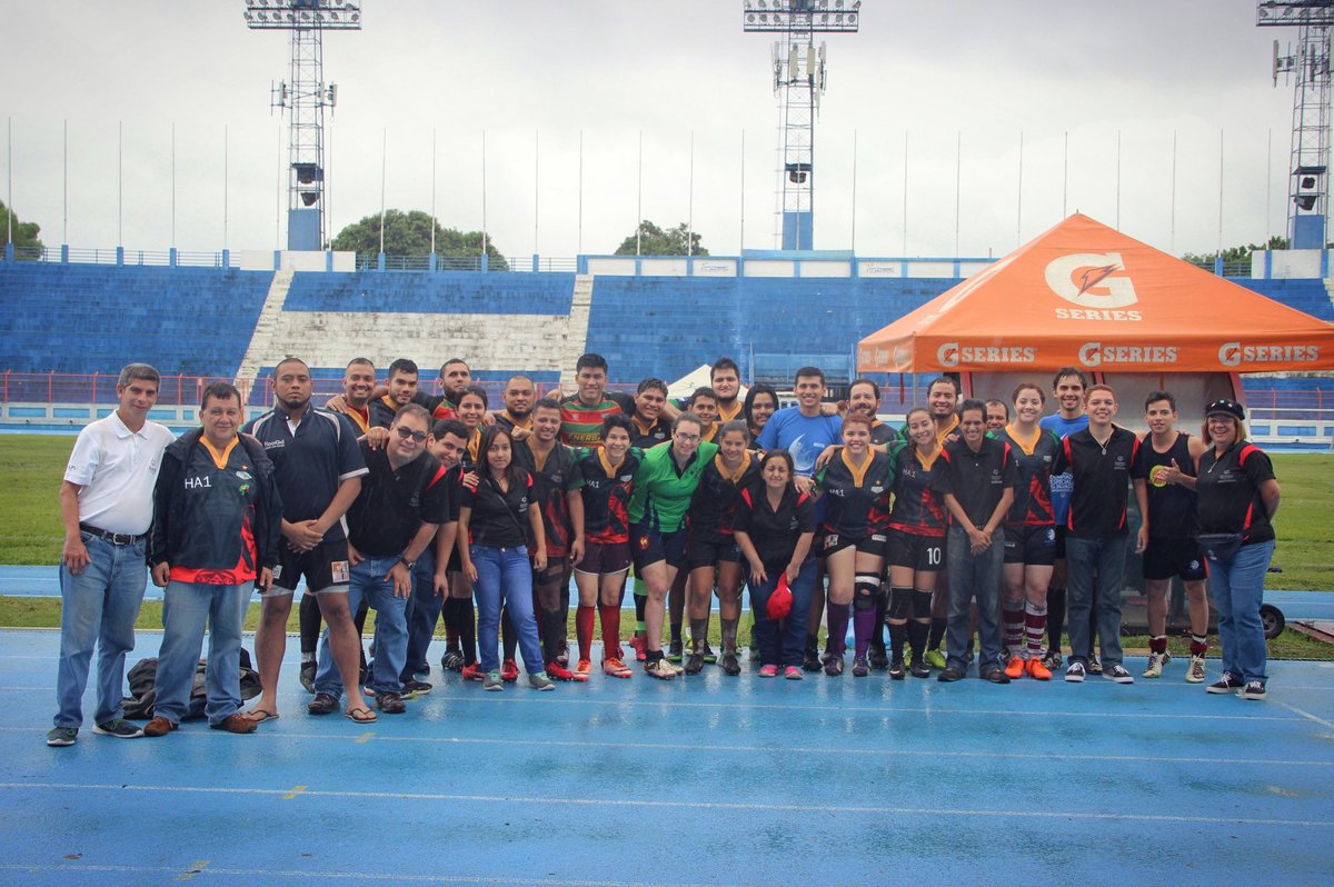 Gracias a nuestros embajadores del Cuscatlán Rugby Club por el Torneo realizado a beneficio de nuestros atletas #EncuentraTuInspiración