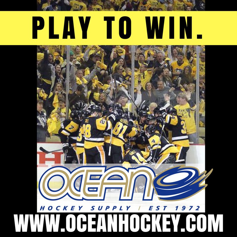 OceanHockey's tweet photo. PLAY TO #WIN! https://t.co/2rg58lufdA #OHS #NHL #BecauseItstheCup #StanleyCup #Wewantthecup #SummerSale #smashville #playoffswagger #Game6 https://t.co/Y0TWXuExsE