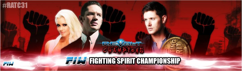 TheKimCoulter's tweet photo. What's the common theme among every important match at #RATC31 ? Hint, you don't have to think to hard. @FIW_Official made it easy for you. https://t.co/xqrprhU7Ll