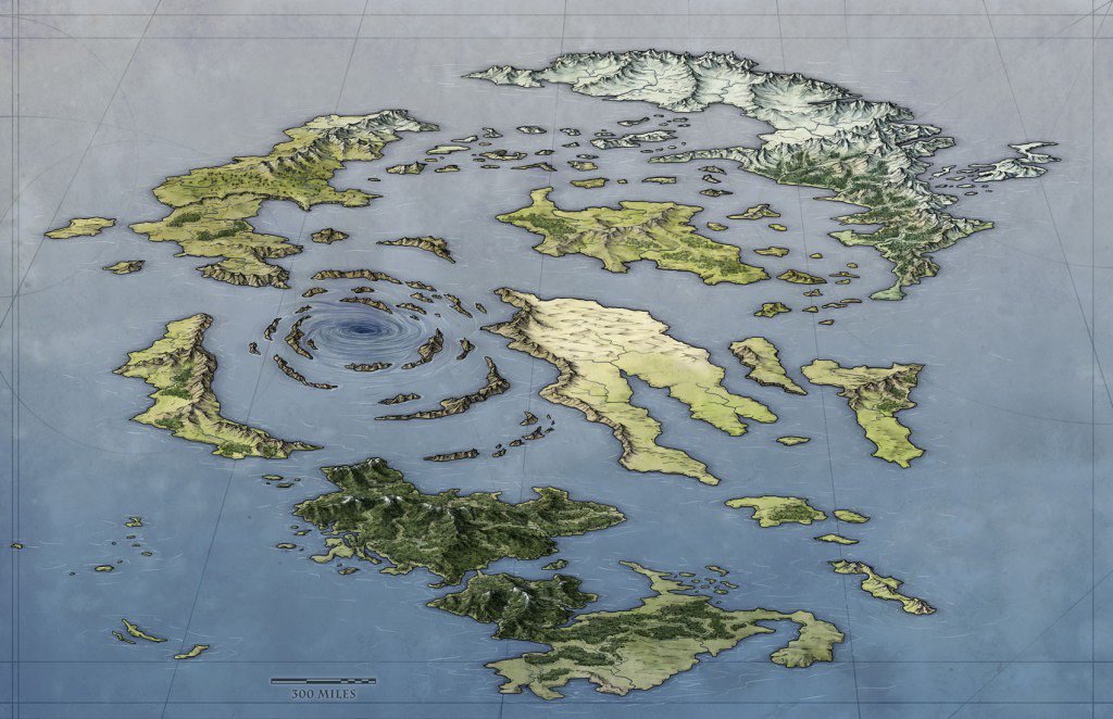 Fantasticmaps's tweet image. A god, and his hammer, created this landscape. Deus ex geographica. #map #freeforpersonaluse