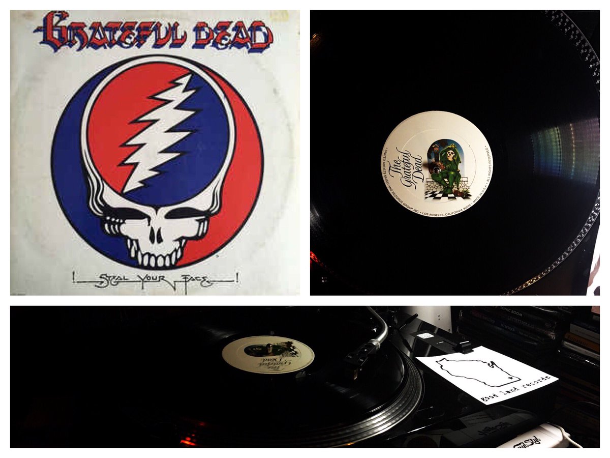 Paxman1965's tweet photo. #records #vinyl #doubleLP #album #spinning #nowplaying #GratefulDead #StealYourFace #deadhead #weekendtheme #musicisthebest https://t.co/WkZwJSQlL4