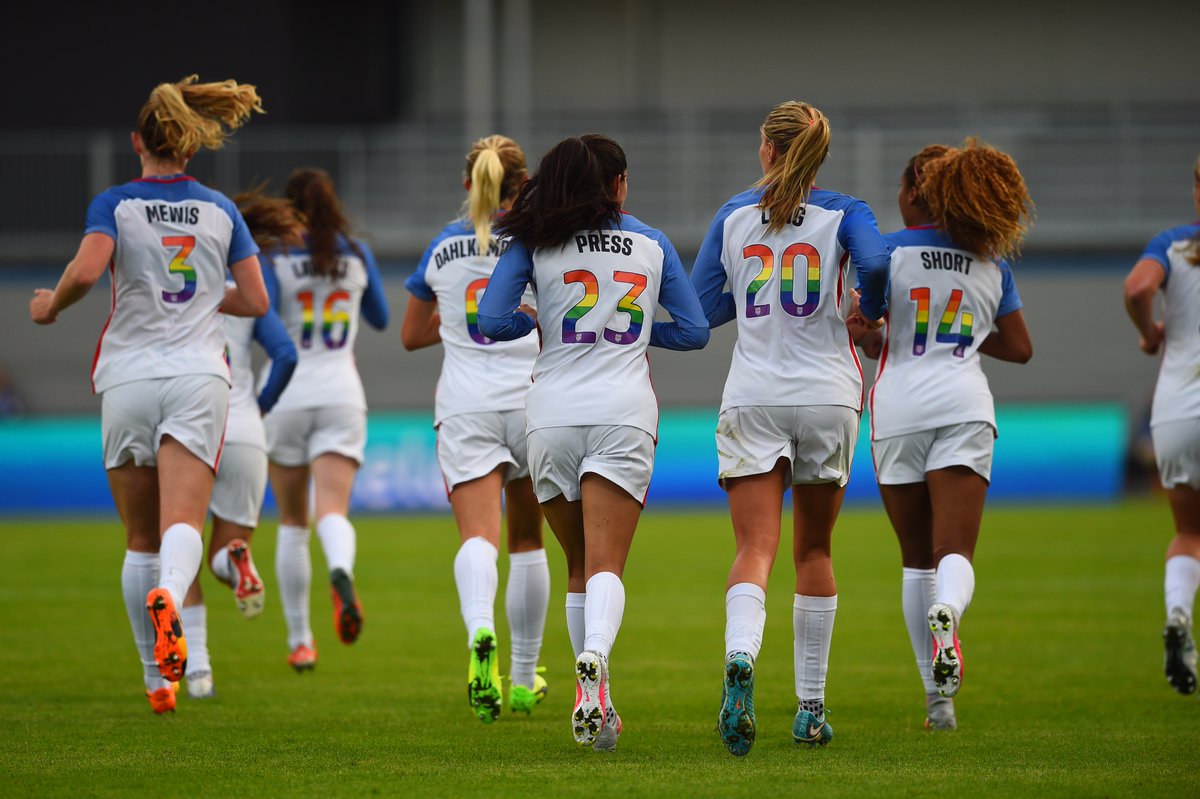 uswnt rainbow jersey