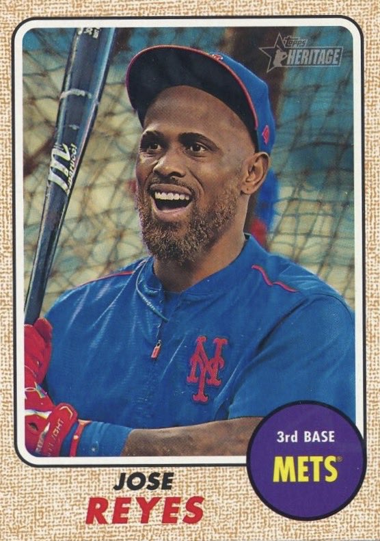 Happy 34th birthday Jose Reyes, who was 11-for-28 (.393,) 2B, 5 R, 3 RBI, SB in seven rehab games with the 