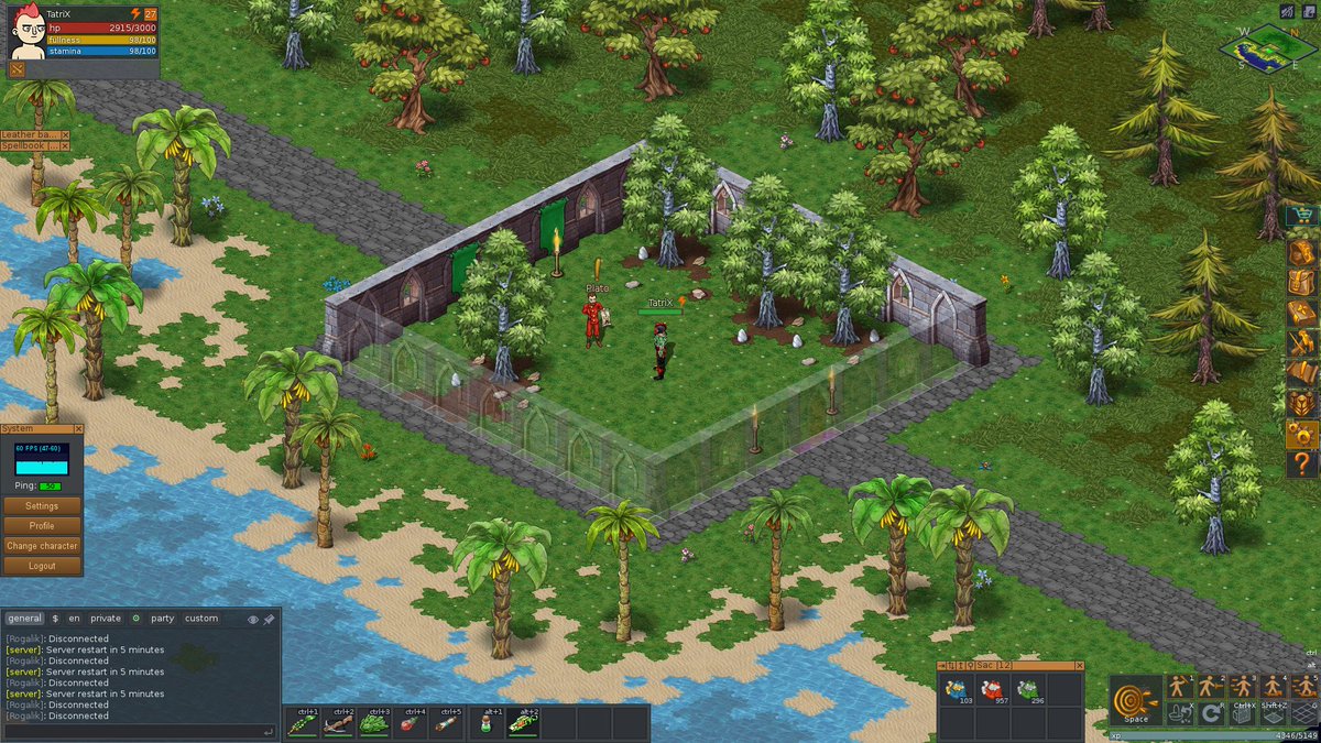Rogalia_sandbox's tweet photo. [Patch 0.37] Performance https://t.co/798yo2s0p7 #gamedev #Rogalia #mmorpg #sandbox #indie #steam #earlyaccess https://t.co/v6xP2M7VF8