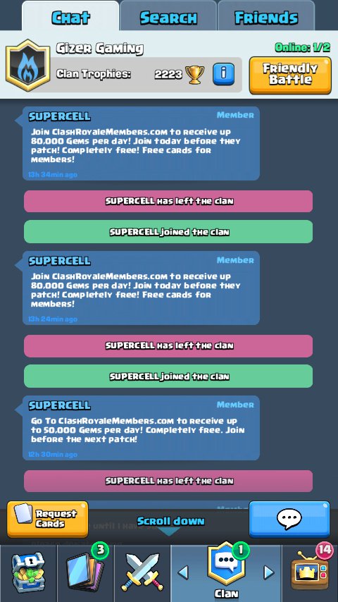 GIZER's tweet photo. RT or Like if you're getting REALLY sick of seeing this garbage. @supercellgames #clashroyale #gaming #ClashOfClans #clash #clashmeme https://t.co/EEa018flkO