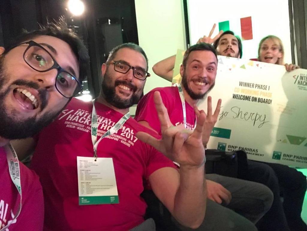 @gosherpy &amp; <a href="/wearenois3/">NOIS3</a>  are the #winners of the #internationalhackathon in cathegory #wealthmanagement 
#startupl… ift.tt/2si14Gf