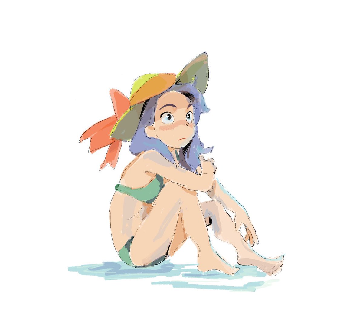 One of my goals this year was gaining more confidence in my art! Starting with posting more art online and using twitter : ) 