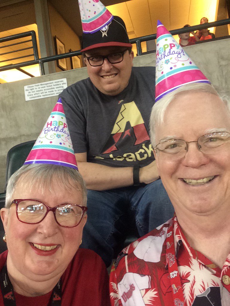 LizHoffert's tweet photo. #Dbacks   Happy birthday Baxter. https://t.co/y4UwbQqjNj
