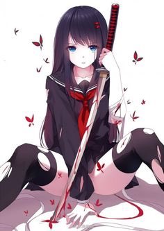 ElectricFlower_'s tweet photo. She sighed in boredom and contemplated about herself. She was a thug that killed other thugs. She needed to rejoin a gang. A gang she foundー https://t.co/KT0OqtESr5