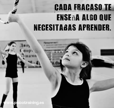 sport_elearning's tweet photo. Cada fracaso te enseña algo que necesitabas aprender #coaching #Psicologia #Gimnasia #FelizDomingo https://t.co/nMV6oOFhZS