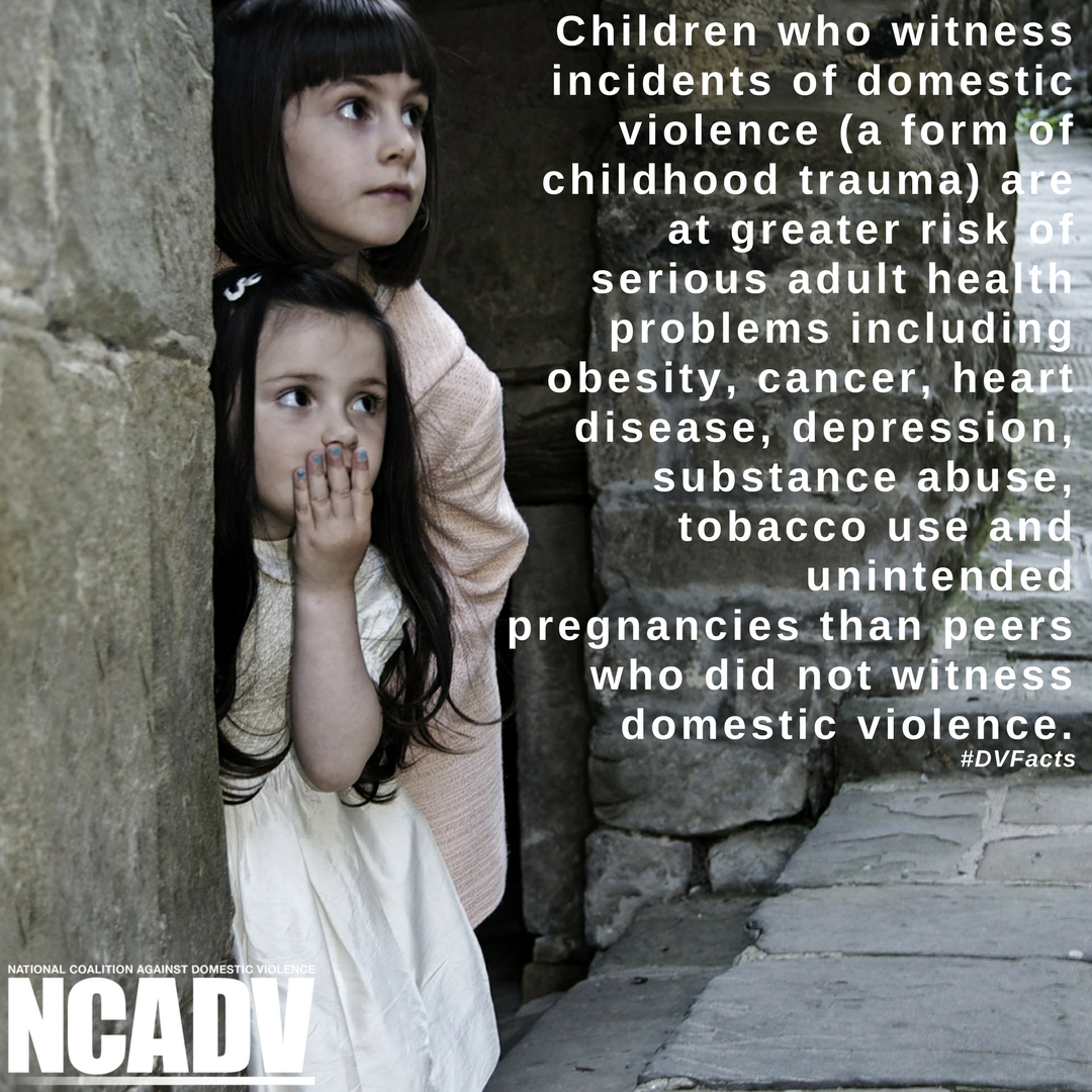 sj_action's tweet image. Witnessing #DV as a child sets people up for serious health probs as an adult. #DVFacts