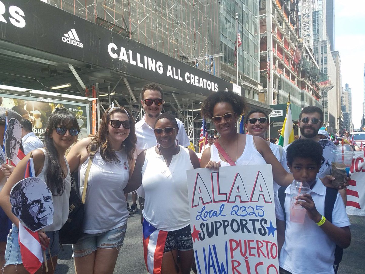 AttyofColorLAS's tweet image. ACLA members enjoying the Puerto Rican Day Parade!