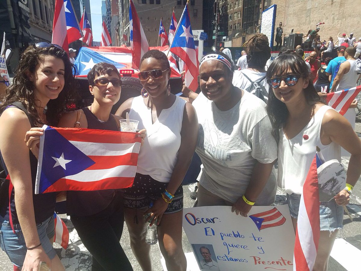 AttyofColorLAS's tweet image. ACLA members enjoying the Puerto Rican Day Parade!