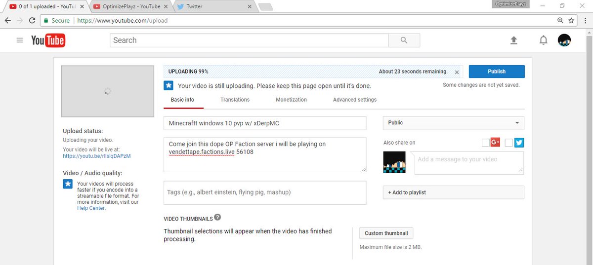 OptimizePlayz tweet media