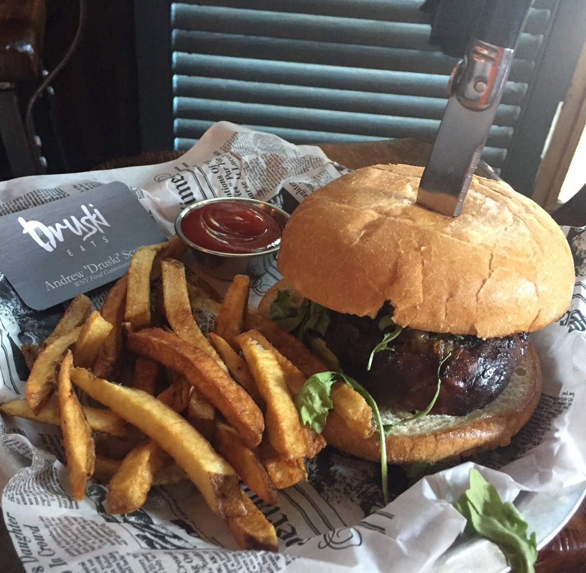 #DruskiEats "Parma Prosciutto"
#JamesBeard #BuffaloBBP #BlendedBurgerProject #NickelCity #AllentownArtFestival