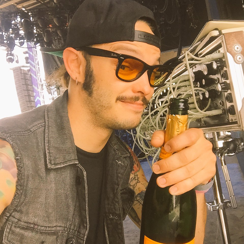 TheJasonHuber's tweet photo. Cheers @Bonnaroo... see you in an hour at 4:15pm at The Other!!! It's a Sunday Funday Mod-Synth Brunch Party, and everyone's on the list! https://t.co/mMOYEyTNo3