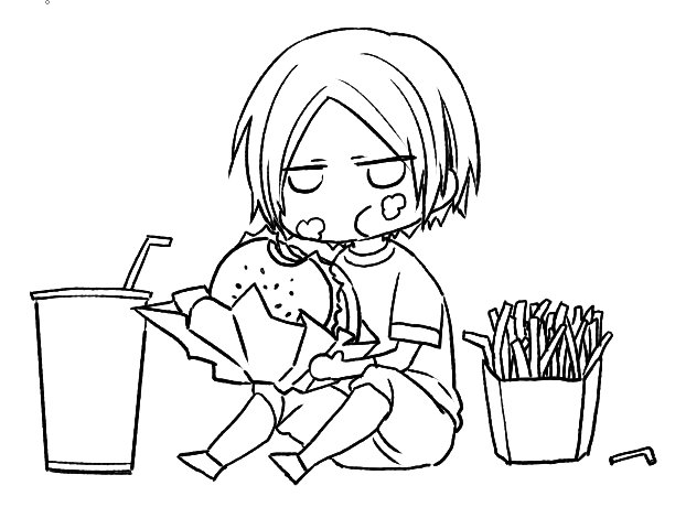 ねむ…い… 