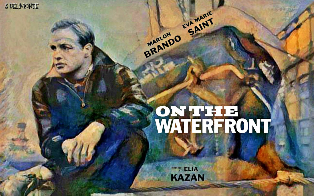 shadzdelmonte's tweet photo. On The Waterfront - #marlonbrando My painted poster for #OnTheWaterfront - https://t.co/Uhr1AvYdcm - @MarlonBrando https://t.co/XYUemb7OEW