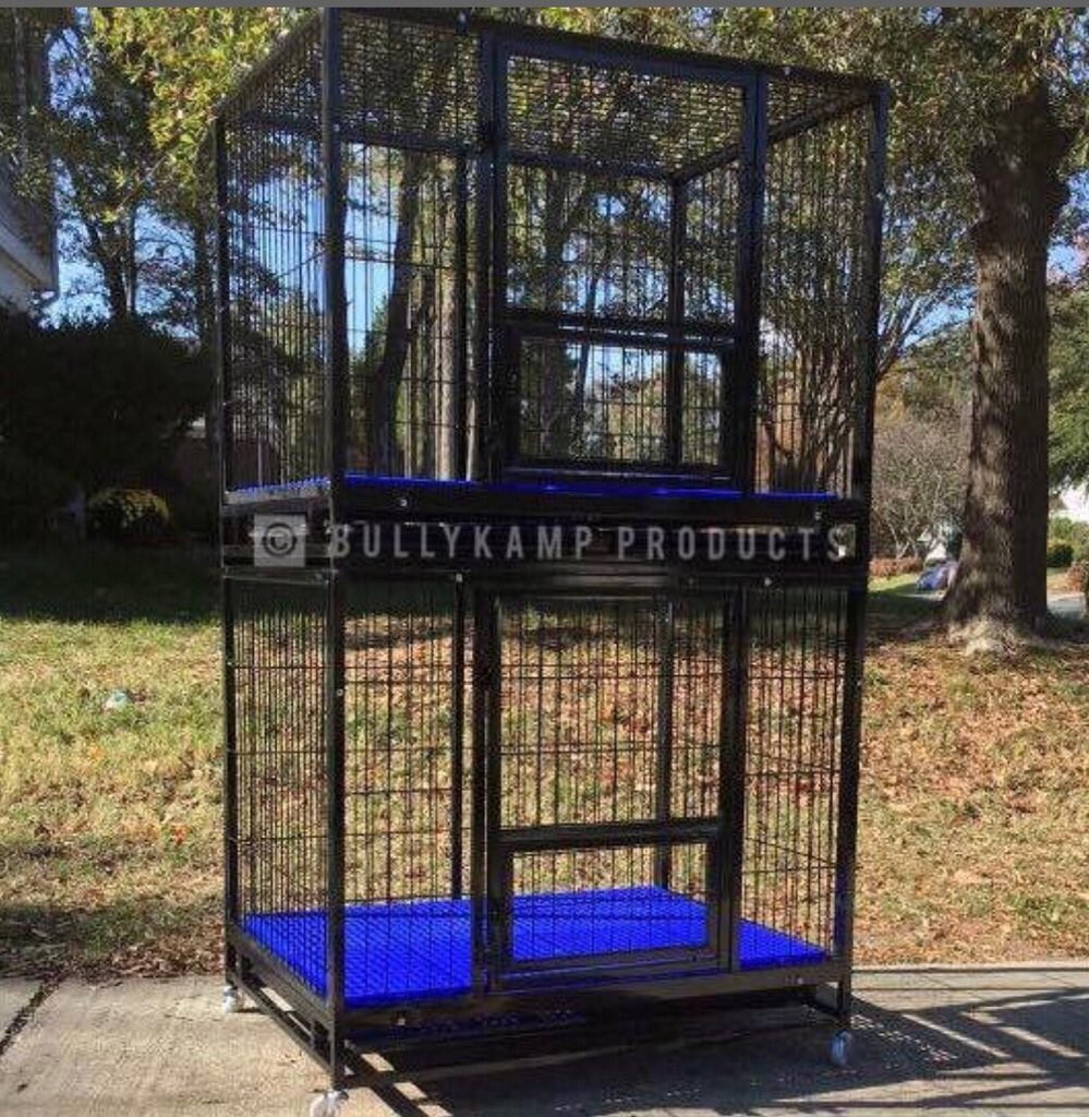 BullyKamp's tweet photo. Best Quality Cages in the US, at the best prices💯 #americanbully #dogcages #qualitycages https://t.co/EIsYVpfLkN