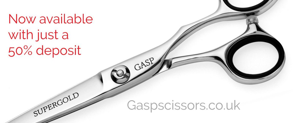 GaspScissorsInt's tweet image. Every scissor you'll ever need 

Now with just a 50% deposit 

Gaspscissors.co.uk 
#gasp #hairdressing #scissors