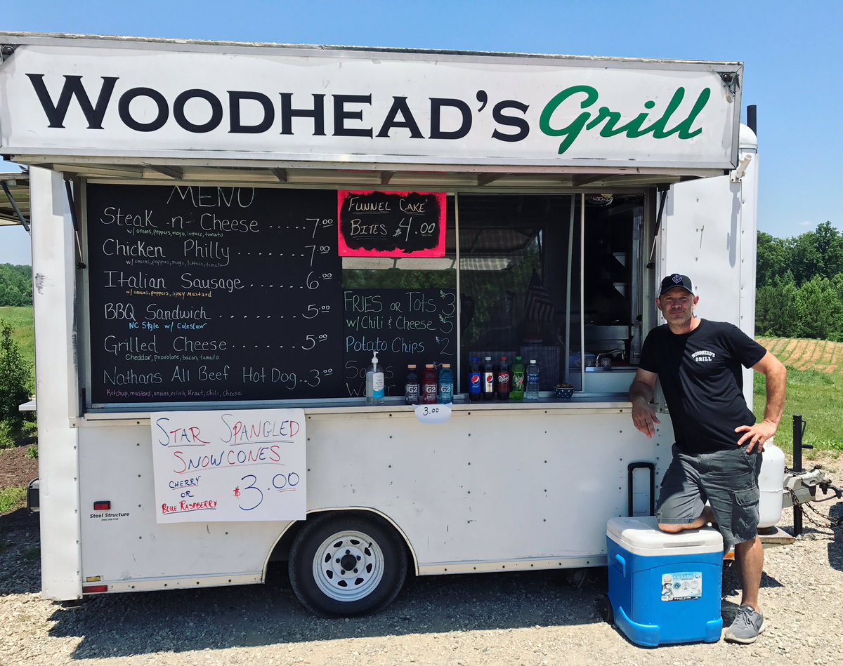 LCCB_FarmBrews's tweet photo. Great eats by Woodhead's Grill today! Look for them and some other Richmond favorites this summer! https://t.co/26YY4PNlih