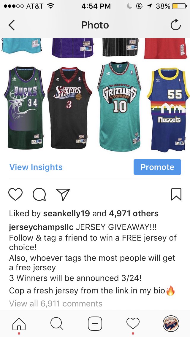 JerseyChamps's tweet image. JERSEY GIVEAWAY!!!
FOLLOW &amp;amp; RT to enter!
3 Random Winners will be announced 6/30
JerseyChamps.com