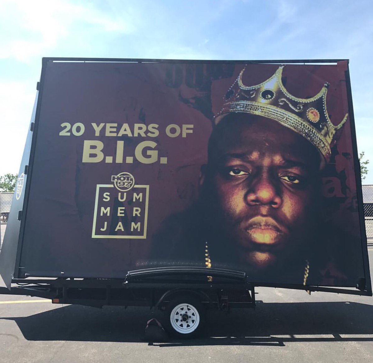WHHLapp's tweet photo. 20 years of #NotoriousBIG ! @HOT97 #SummerJam concert going down today! #Hot97 #WHHLapp https://t.co/Jwq7L295lo