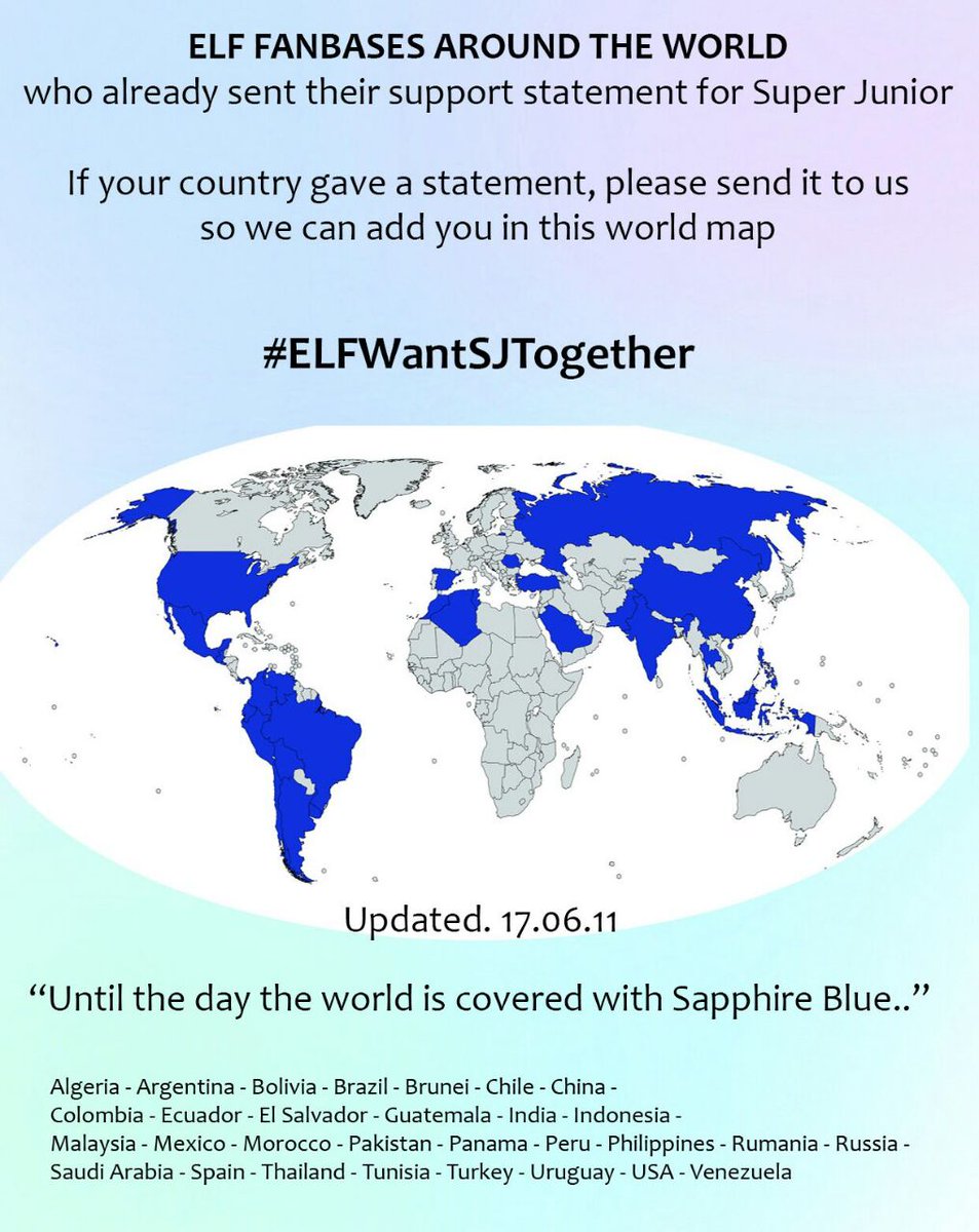 iELFie's tweet photo. To all fanbases around the world, let's keep supporting Super Junior by joining 💪 #ELFWantSuperJuniorTogether https://t.co/Zkl5ambMyQ