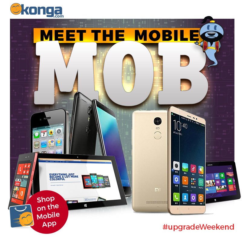 ShopKonga's tweet image. Upgrade your device at the #UpgradeWeekend fiesta. Shop on the App here&amp;gt;&amp;gt;&amp;gt;
bit.ly/2ojsJRm -Phones
​bit.ly/2pWUyCb -Tablets